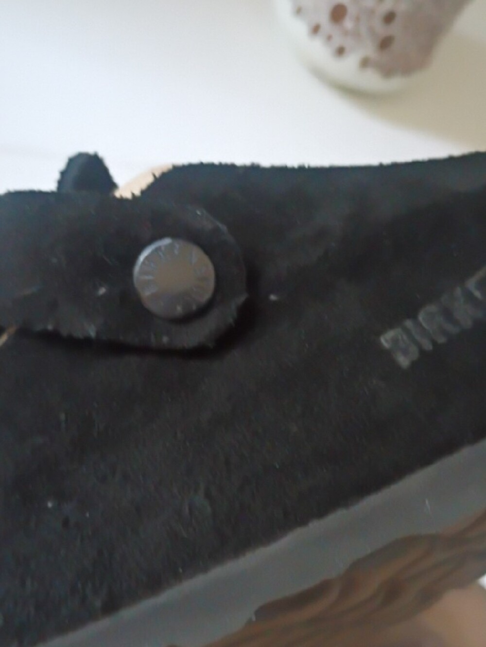 Birkenstock Boston clogs Black suede Leather Size 40 US Women's 9–9.5 - Picture 6 of 11